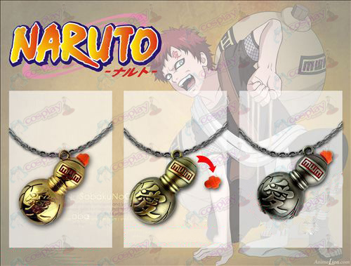 Naruto openingen kalebas ketting 3 kleuren beschikbaar