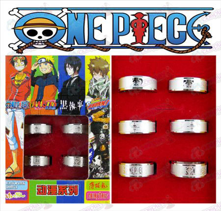 One Piece Accessoires Ice Frosted Ring (6 / set)