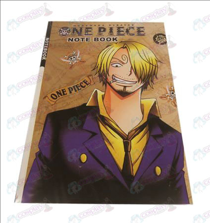 Sanji One Piece Accessoires Notebook
