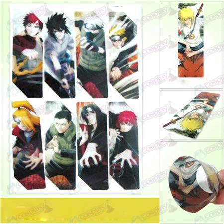 SQ021-Naruto anime big bookmarks (5-versie van de prijs)