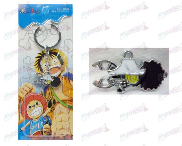 One Piece Accessoires jaar Houwusuopu logo sleutelhanger