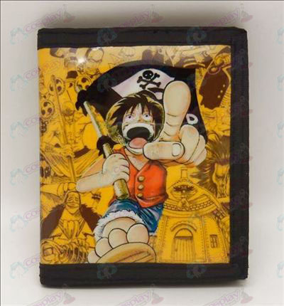 PVCOne Stuk Accessoires Luffy wallet (piratenvlag)