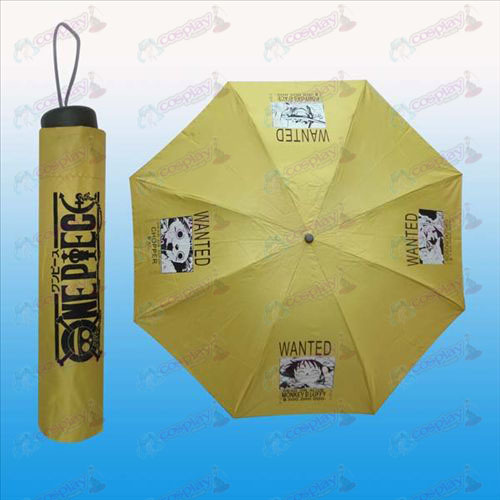 One Piece Accessoires arrestatiebevel paraplu