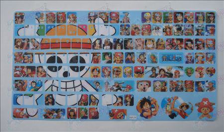 One Piece Accessoires toetsenbord stickers