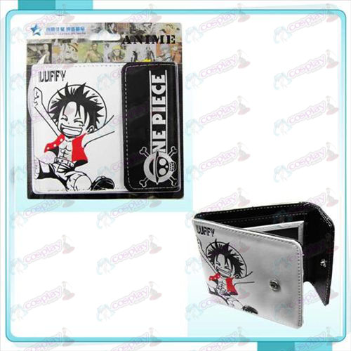 One Piece Accessoires Luffy snap portemonnee
