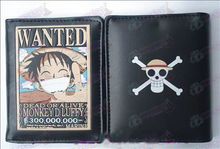 One Piece Accessoires Luffy warrant lederen portemonnee (Jane)