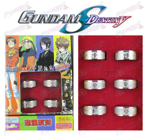 Gundam Accessoires Frosted Ring (6 / set)