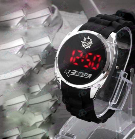 CrossFire Accessoires headshot logo LED-touchscreen horloge