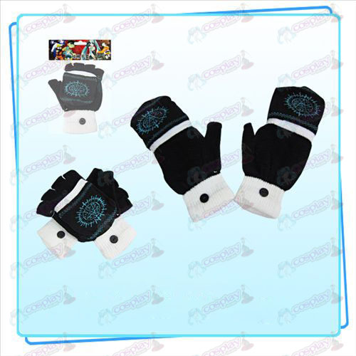 Black Butler Accessoires dubbele handschoenen (zwart)