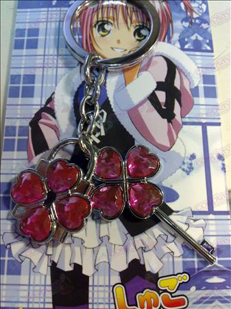 Shugo Chara! Accessoires paar sleutelhanger (roze)