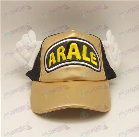 D Ala Lei hoed (goud - zwart)