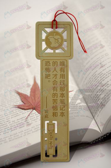 Death Note accessoires bookmarks 3 gram zwavel