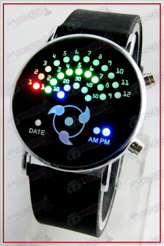 Kleurrijke koreaanse fan LED horloges - schrijven ronde ogen