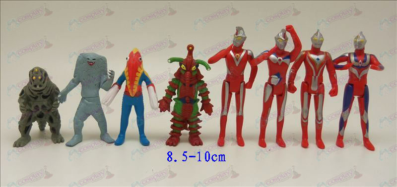 Acht Ultraman Accessoires Doll