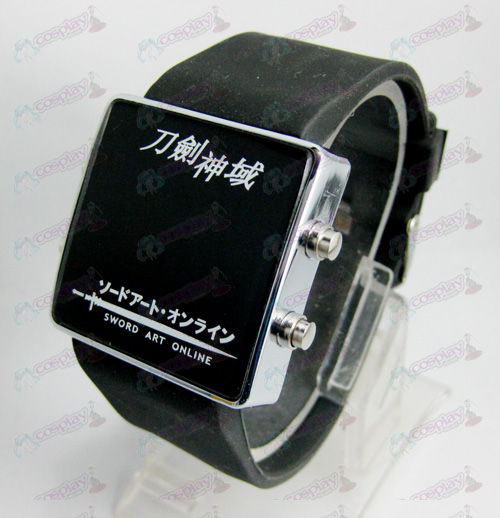 Sword Art Online AccessoiresLed sport horloge - zwart bandje