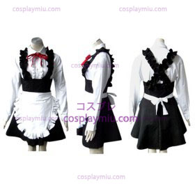 Black Lolita Cosplay België kostuum