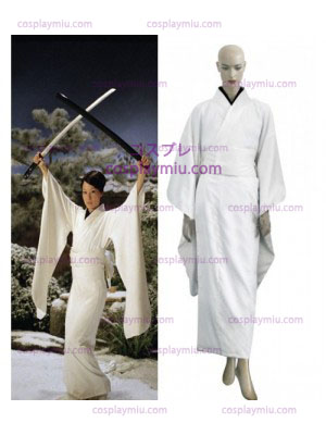 Witte Kill Bill O-Ren Ishii Kimono Cosplay België Kostuum