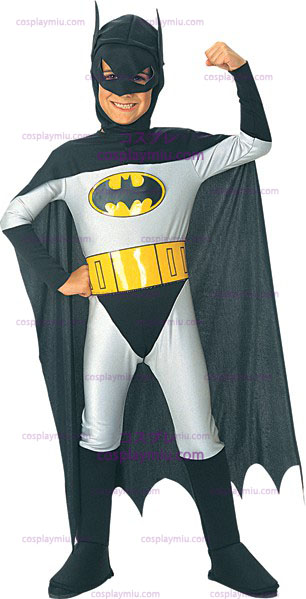 De Caped Crusader Batman Kostuum