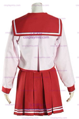 Rode lange mouwen Halloween Cosplay België School Uniform