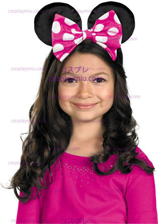 Minnie Mouse Ears W / Rev Bow