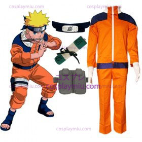 Naruto Uzumaki Cosplay België Kostuum en Set accessoires