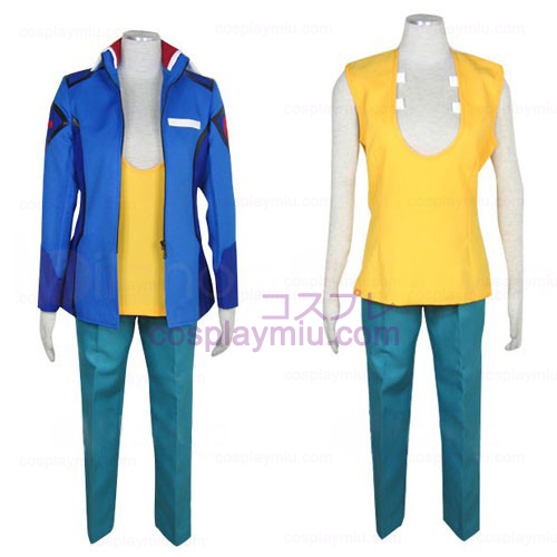 Gundam Seed Destiny Earth Alliance Man Uniform Cosplay België Kostuum