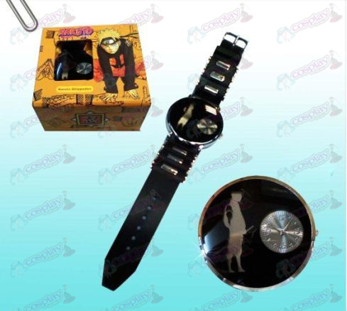 Naruto Sasuke zwarte horloges