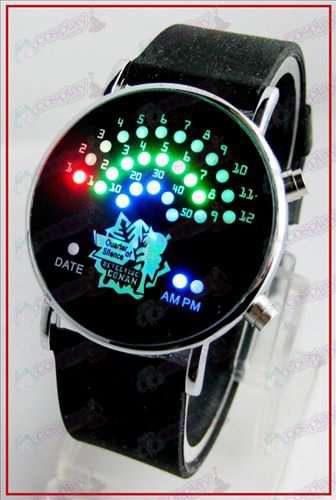 Kleurrijke koreaanse fan LED horloges - Conan 15 jarig bestaan