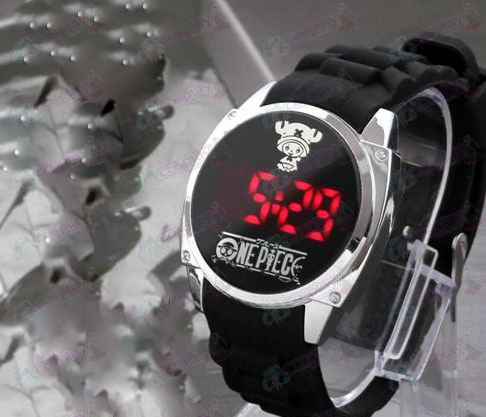 One Piece Accessoires Bijl logo LED-touchscreen horloge