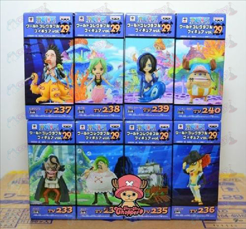 76 namens acht One Piece accessoires voor dames (doos)