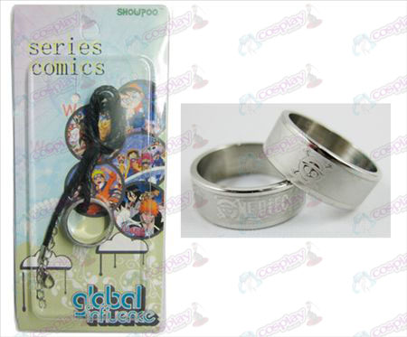One Piece Accessoires Chopper Frosted Ring Ketting - Rope