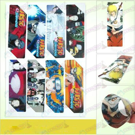 SQ019-Naruto anime big bookmarks (5-versie van de prijs)