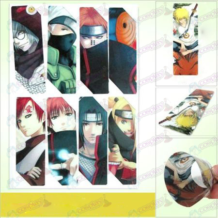 SQ018-Naruto anime big bookmarks (5-versie van de prijs)