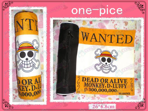 One Piece Accessoires logo reel Pen (geel)