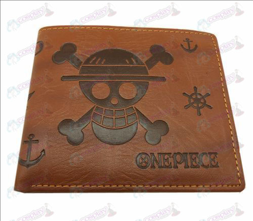 Lederen portemonnee blister One Piece Accessoires