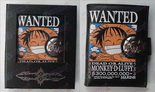 One Piece Accessoires Luffy wallet (kleur)