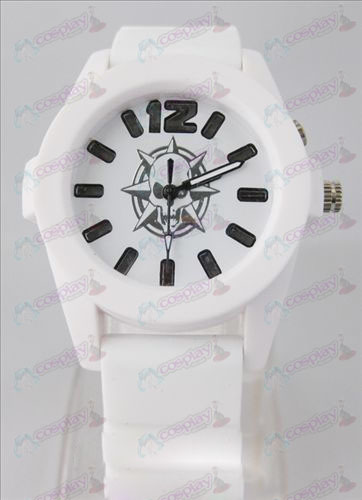 CrossFire Accessoires kleurrijke lichtflitsen Horloge - Wit