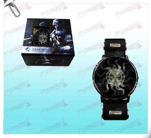 CrossFire Accessoires Zwarte horloges