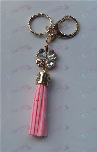 Shugo Chara! Accessoires White Diamond Keychain (Roze)
