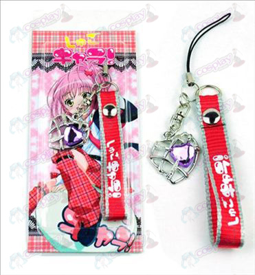 Shugo Chara! Accessoires Heart Shaped Strap (Paars)