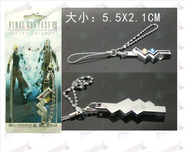 Final Fantasy Accessories13 Thunder telefoon touw hangers machine