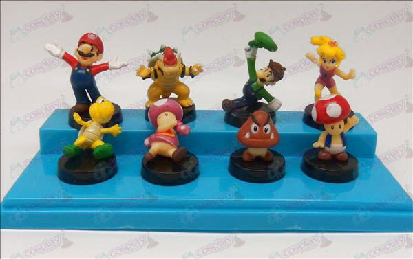 Acht Super Mario Bros Accessoires pop wieg