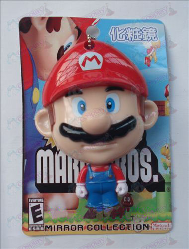 Super Mario Bros Accessoires Spiegel (Rood)