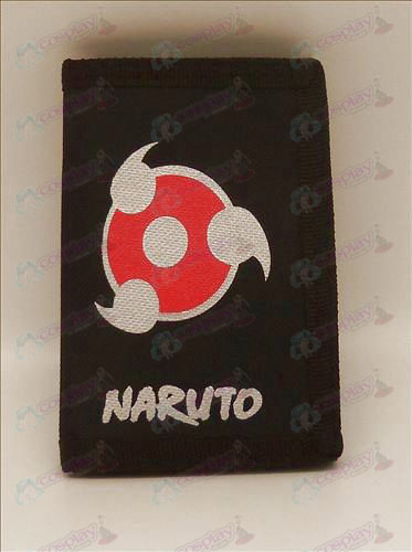 Canvas portemonnee (Naruto schrijven ronde ogen)