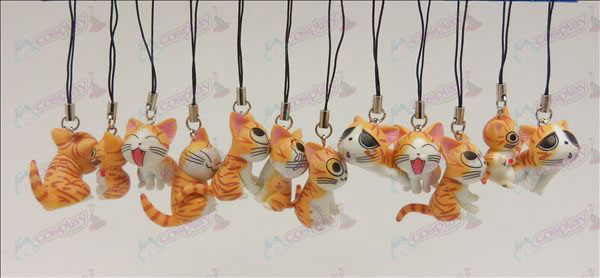 12 Sweet Cat Accessoires Toy Machine Band (Orange)