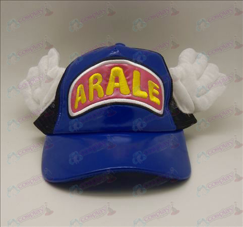 D Ala Lei hoed (blauw - roze)