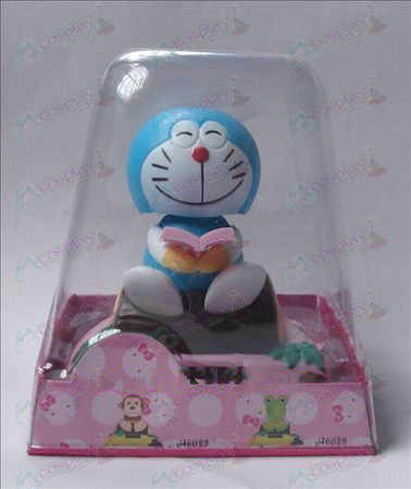Zit hout Doraemon Solar Accessoires Bobblehead (box hoogte 15 cm)