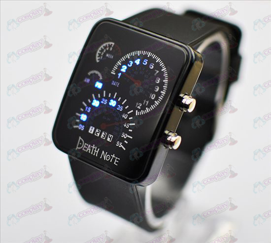 (19) Death Note Accessoires-meter schotel horloge