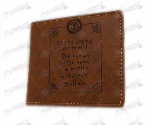 D death note tekst wallet (Jane)