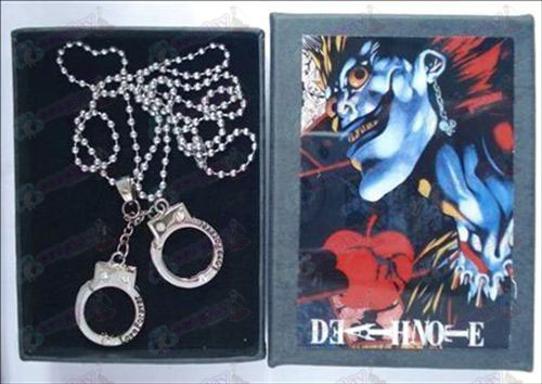 Death Note Accessoires handboeien met een diamanten halsketting (box)